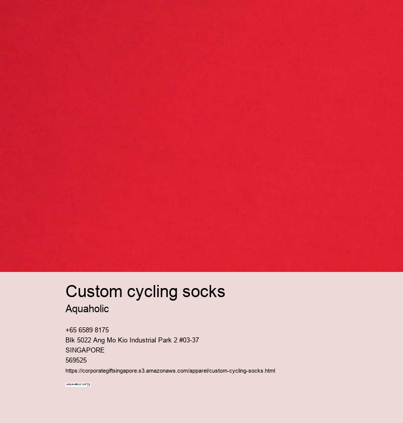 custom cycling socks