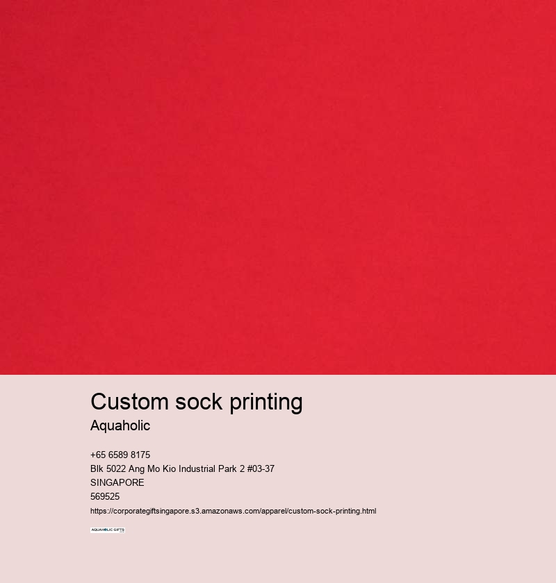 custom sock printing