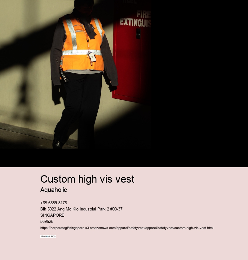 custom high vis vest