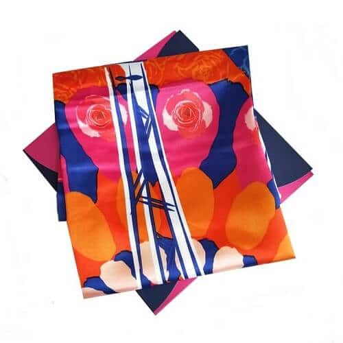 printed head scarf