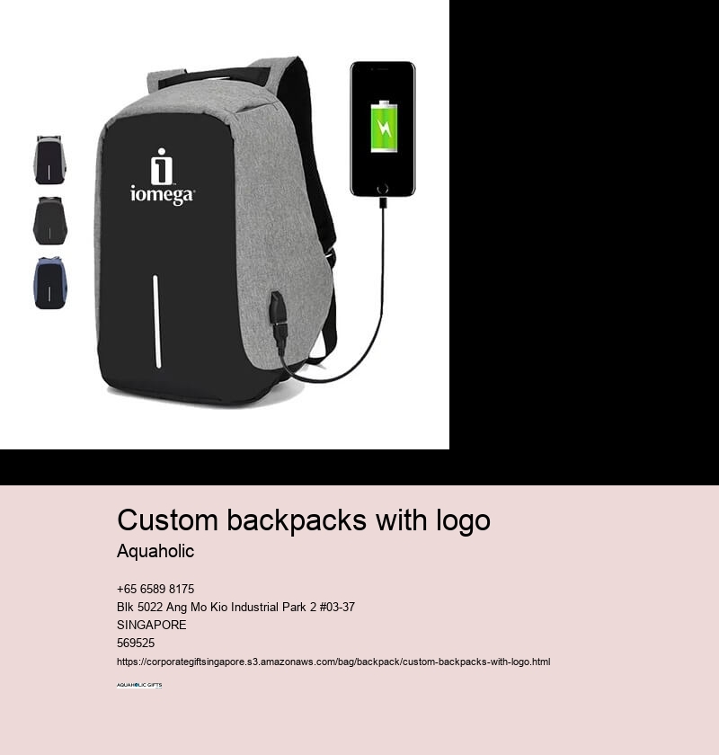 custom backpacks with logo
