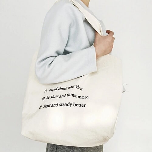 trendy canvas tote bags