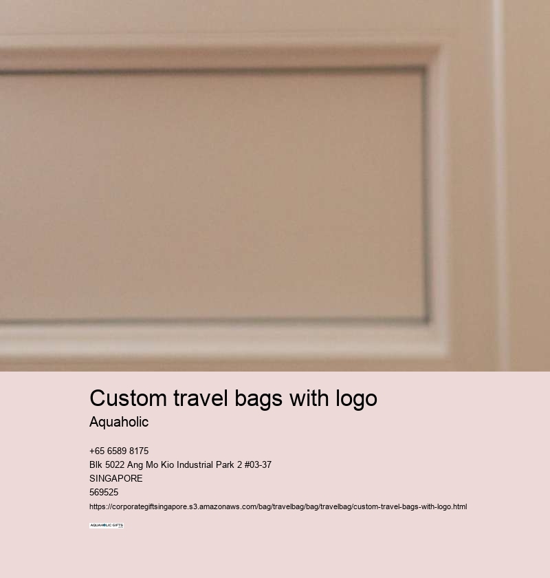 custom travel bags with logo