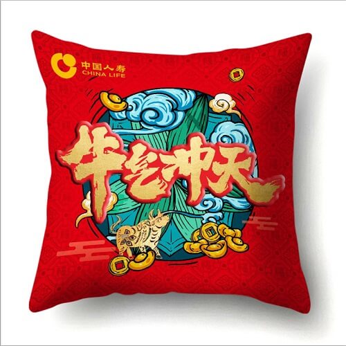 branded cushion