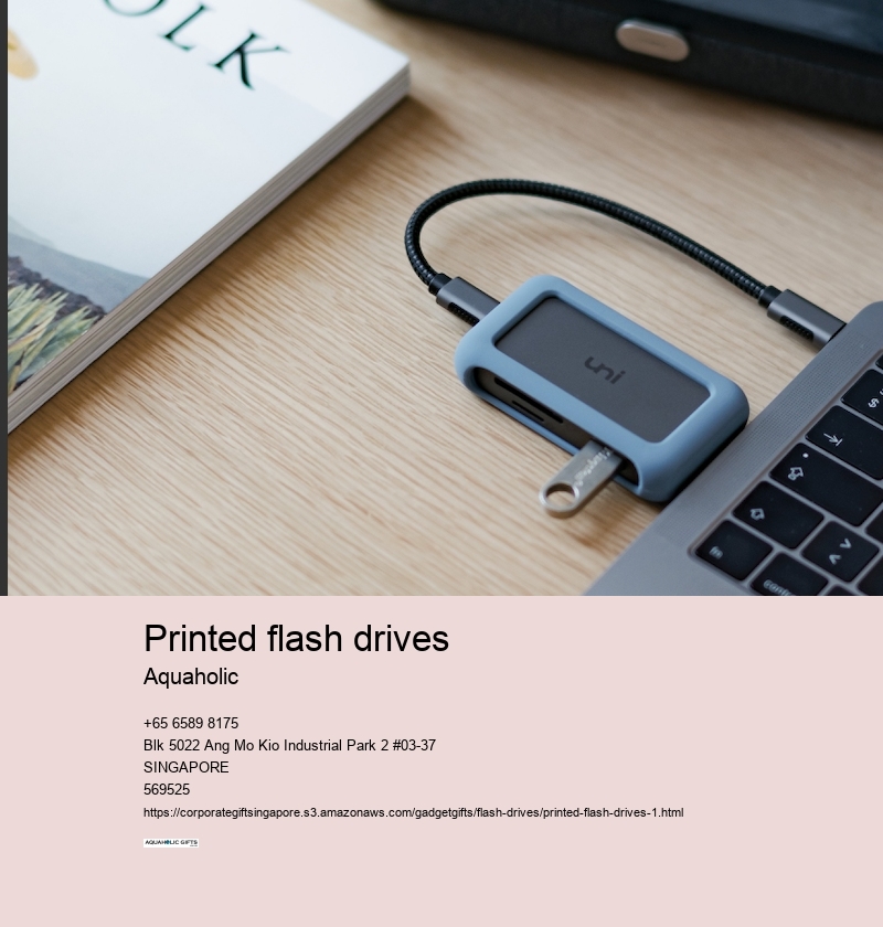 printed flash drives