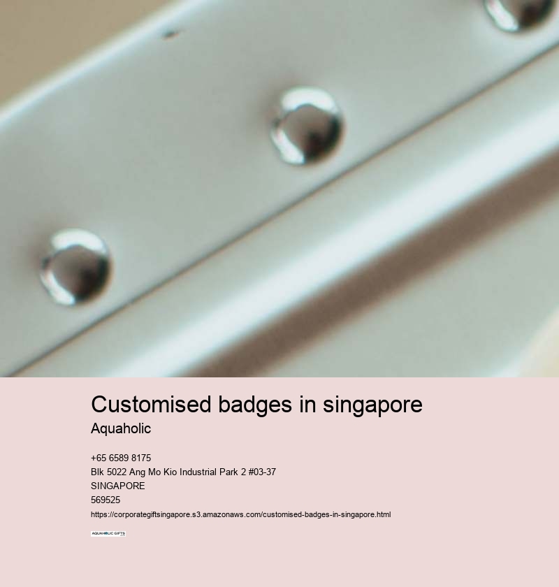 customised badges in singapore