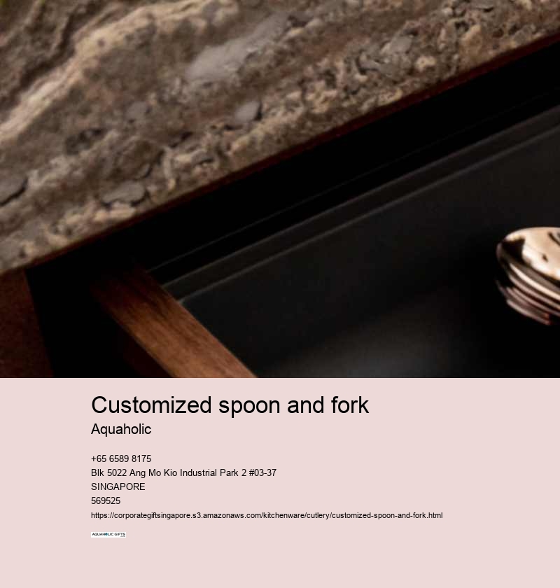 customized spoon and fork