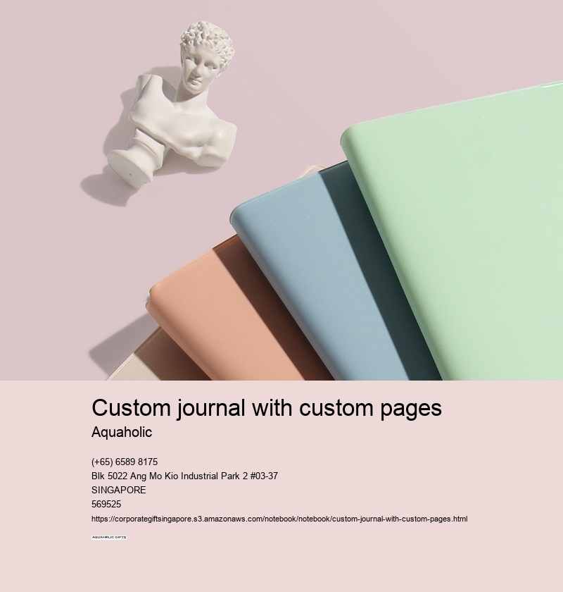 custom journal with custom pages