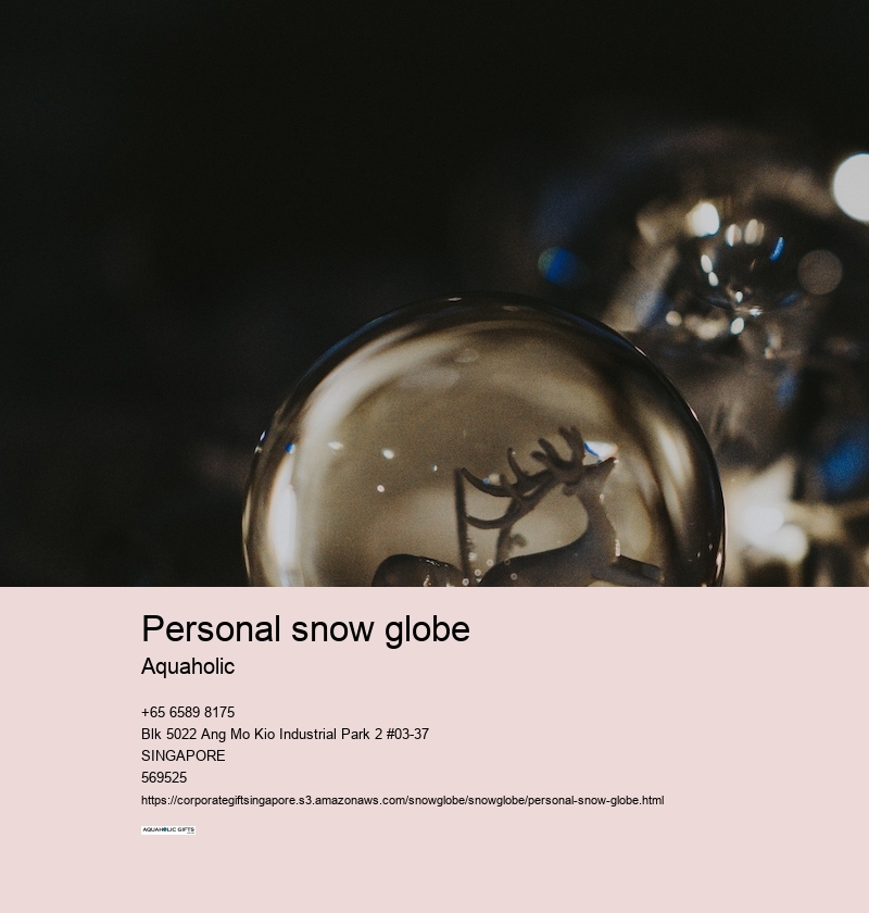 personal snow globe