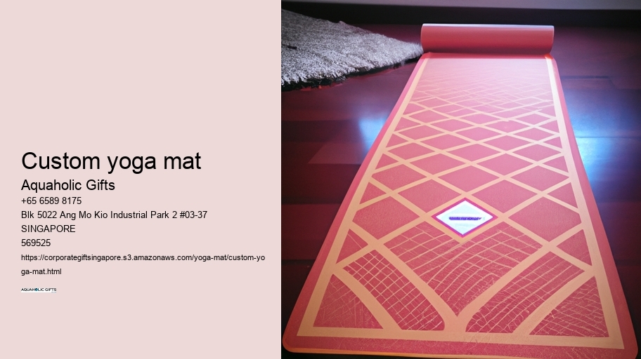 custom yoga mat